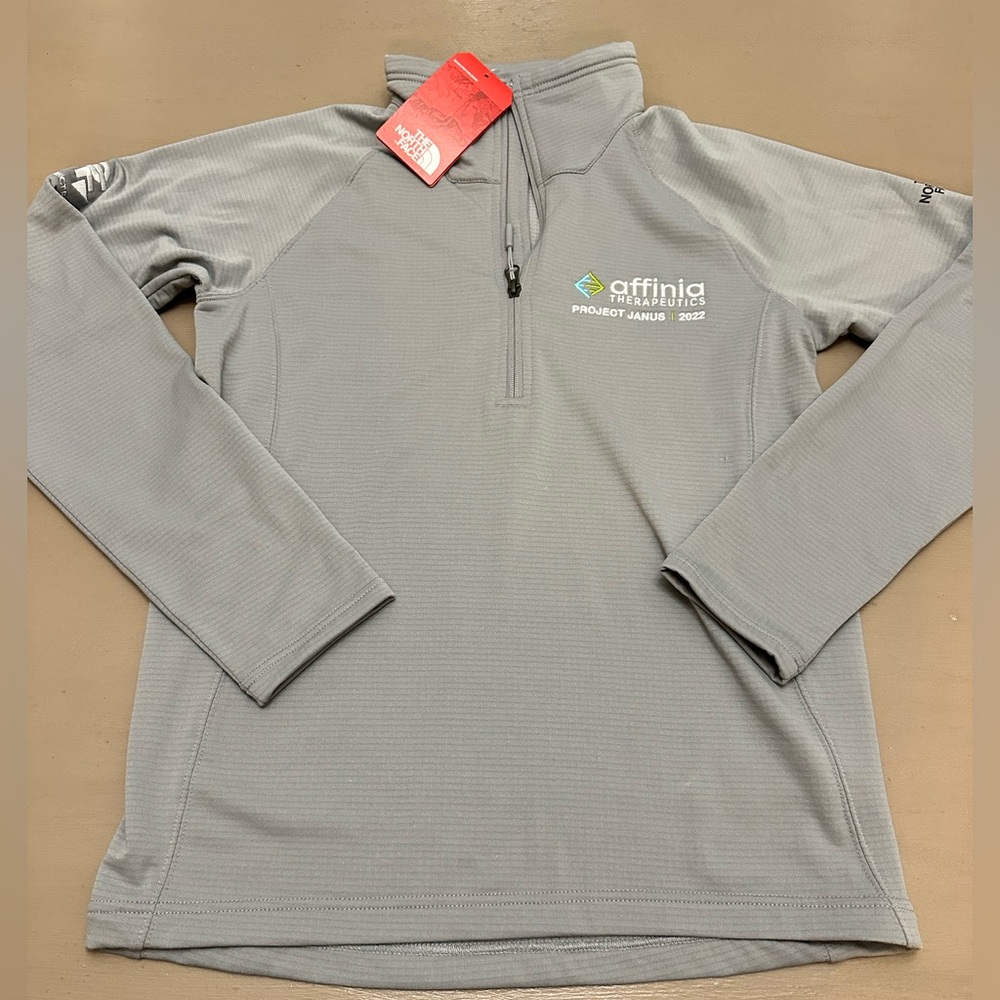 North Face Men’s quarter zip Pullover Affinia Therapeutic Project Janus 2022 S